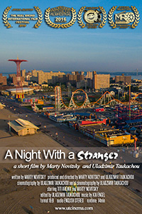 A Night With a Stranger poster by UT Cinema film production in New York